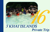 Private Trip to 3 Khai Islands