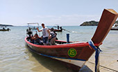 Longtail Boat Charter to The Island