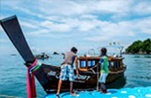 Longtail Boat Charter to The Island