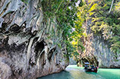 Longtail Boat Charter to The Island