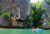 Longtail Boat Charter to The Island