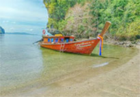 Longtail Boat Charter to The Island