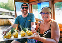 Longtail Boat Charter to The Island