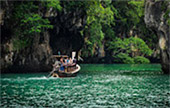 Longtail Boat Charter to The Island