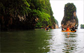 Longtail Boat Charter to The Island