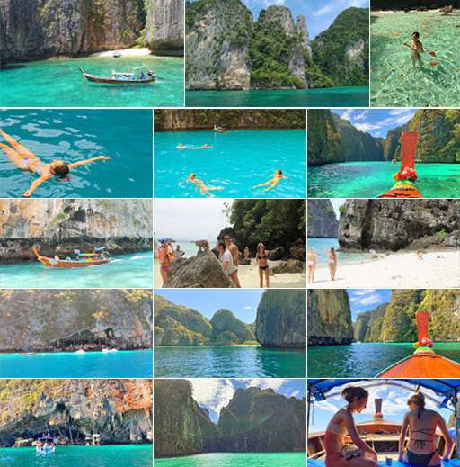 Longtail Boat Charter to The Island