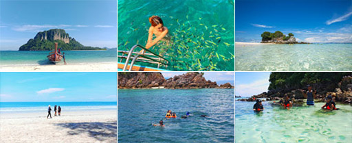 Longtail Boat Charter to The Island